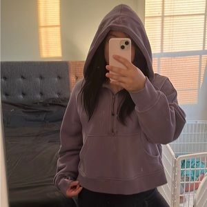 SOLD Lululemon Scuba Half Zip in Dusky Lavender M/L RARE SOLD OUT